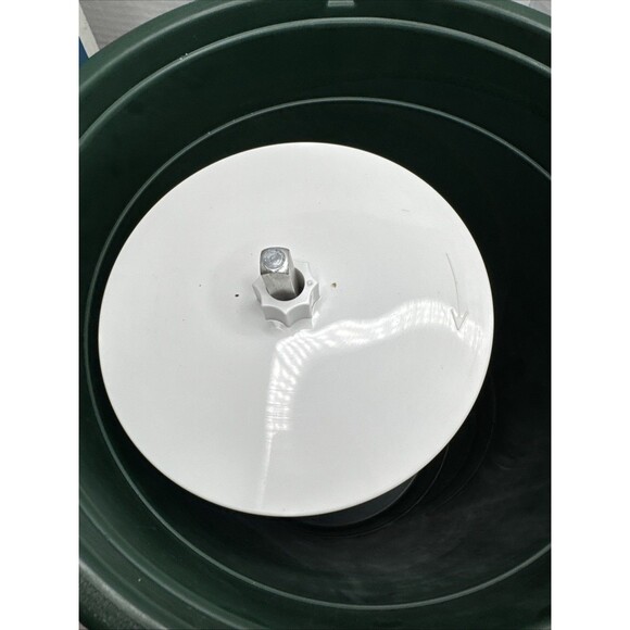 Vintage Rival Electric Ice Cream Freezer Maker 6 Qt Quart Model 8605 USA Green - Picture 9 of 16